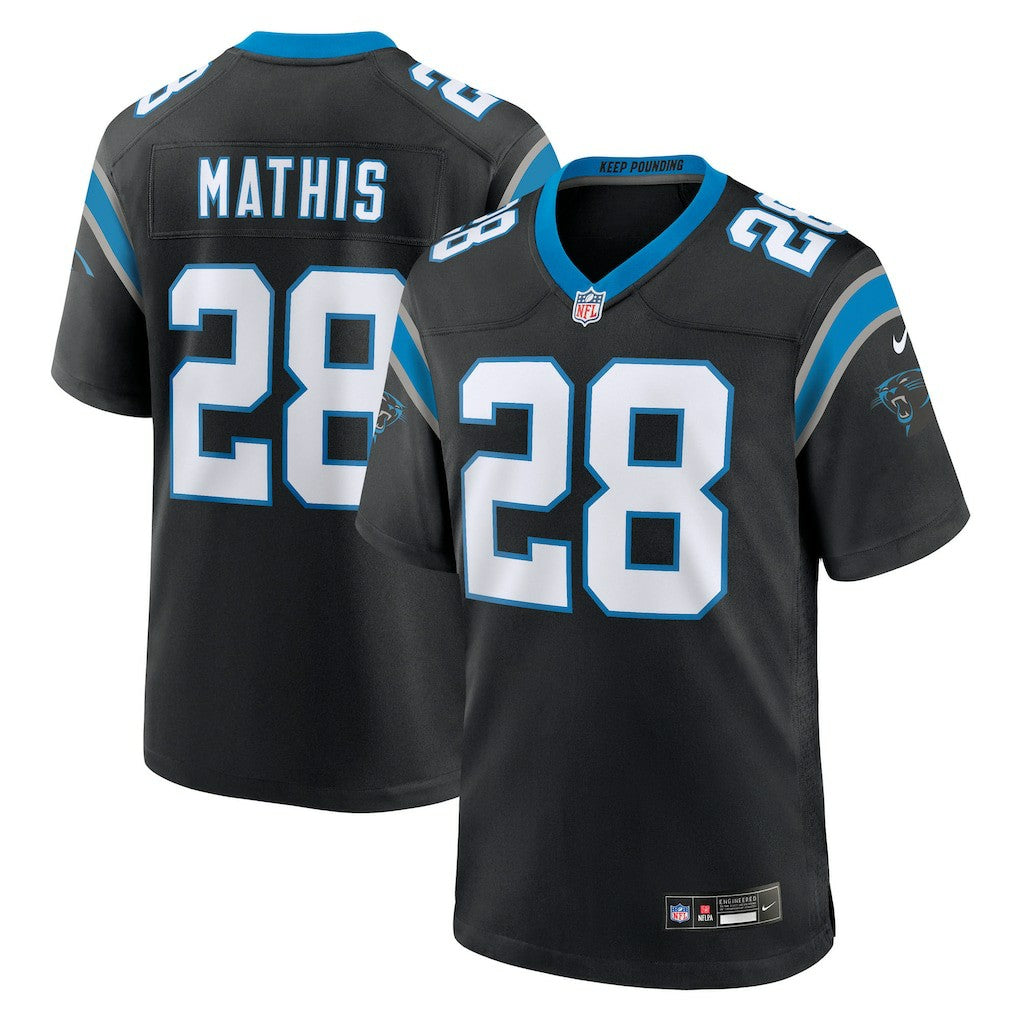 Damarri Mathis  Team Game Jersey - Carolina Panthers