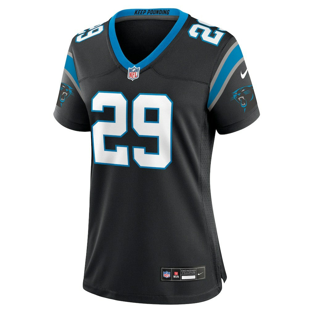 Akayleb Evans  Women's Team Game Jersey - Carolina Panthers