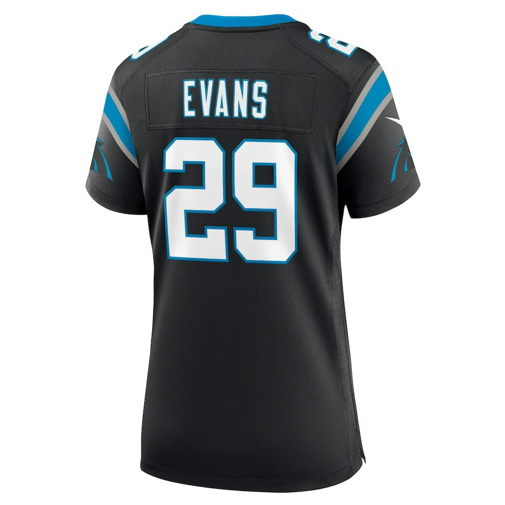 Akayleb Evans  Women's Team Game Jersey - Carolina Panthers