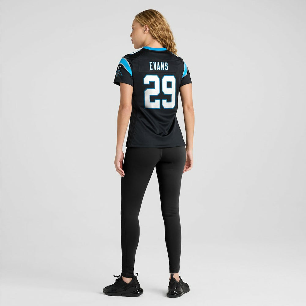 Akayleb Evans  Women's Team Game Jersey - Carolina Panthers