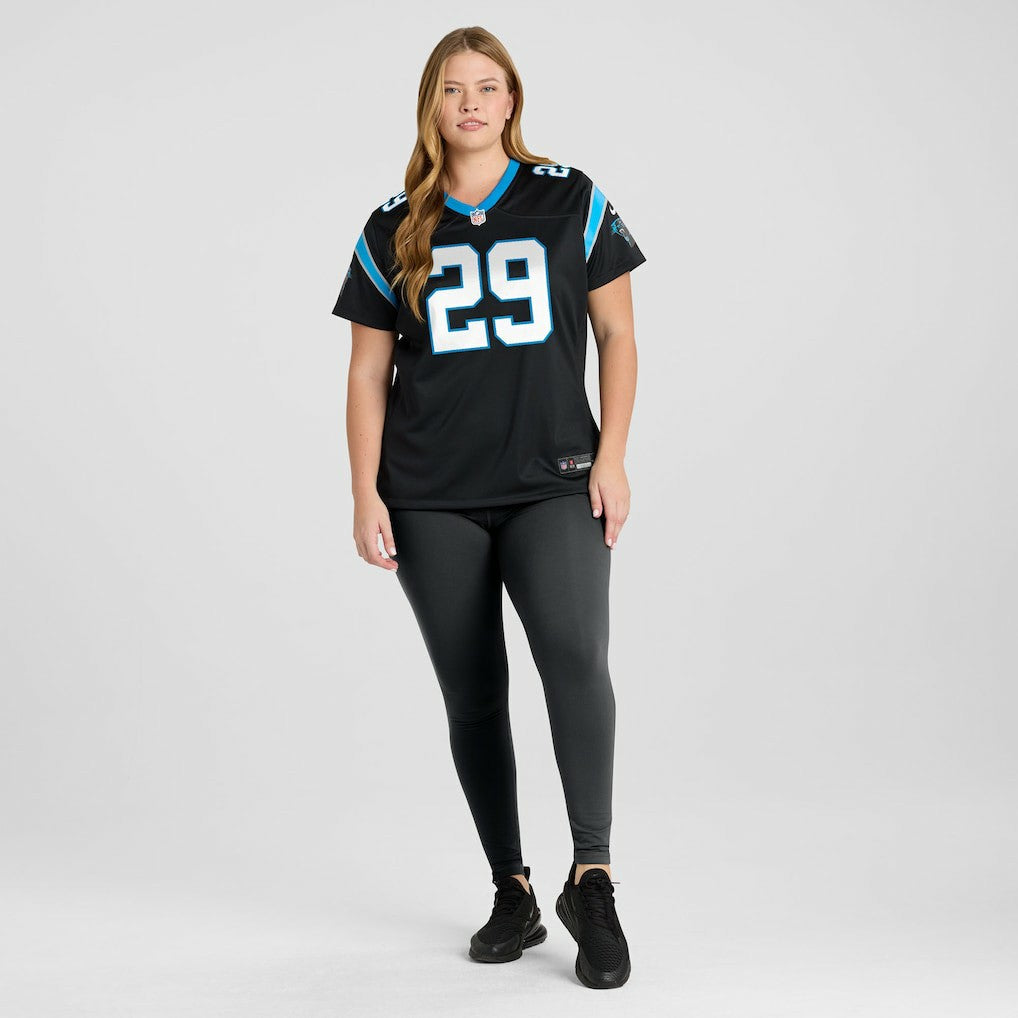 Akayleb Evans  Women's Team Game Jersey - Carolina Panthers