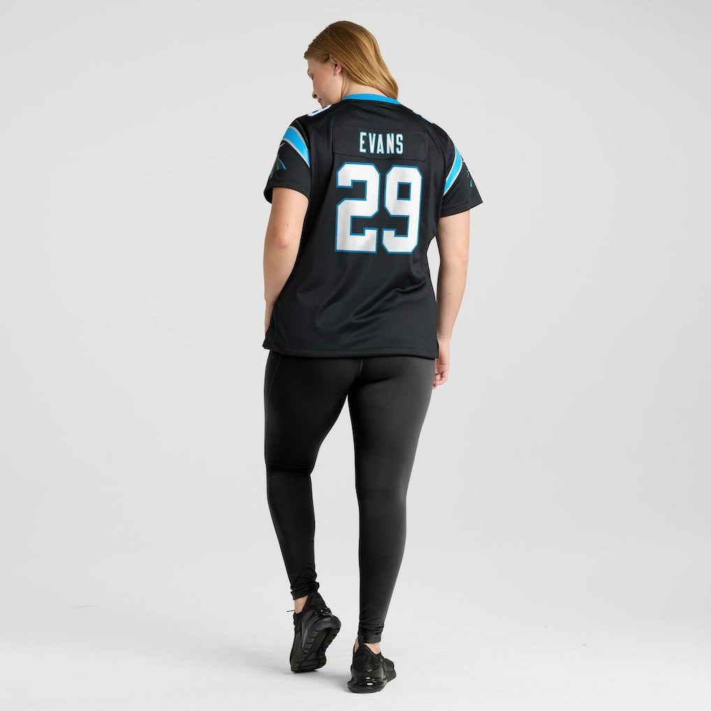 Akayleb Evans  Women's Team Game Jersey - Carolina Panthers