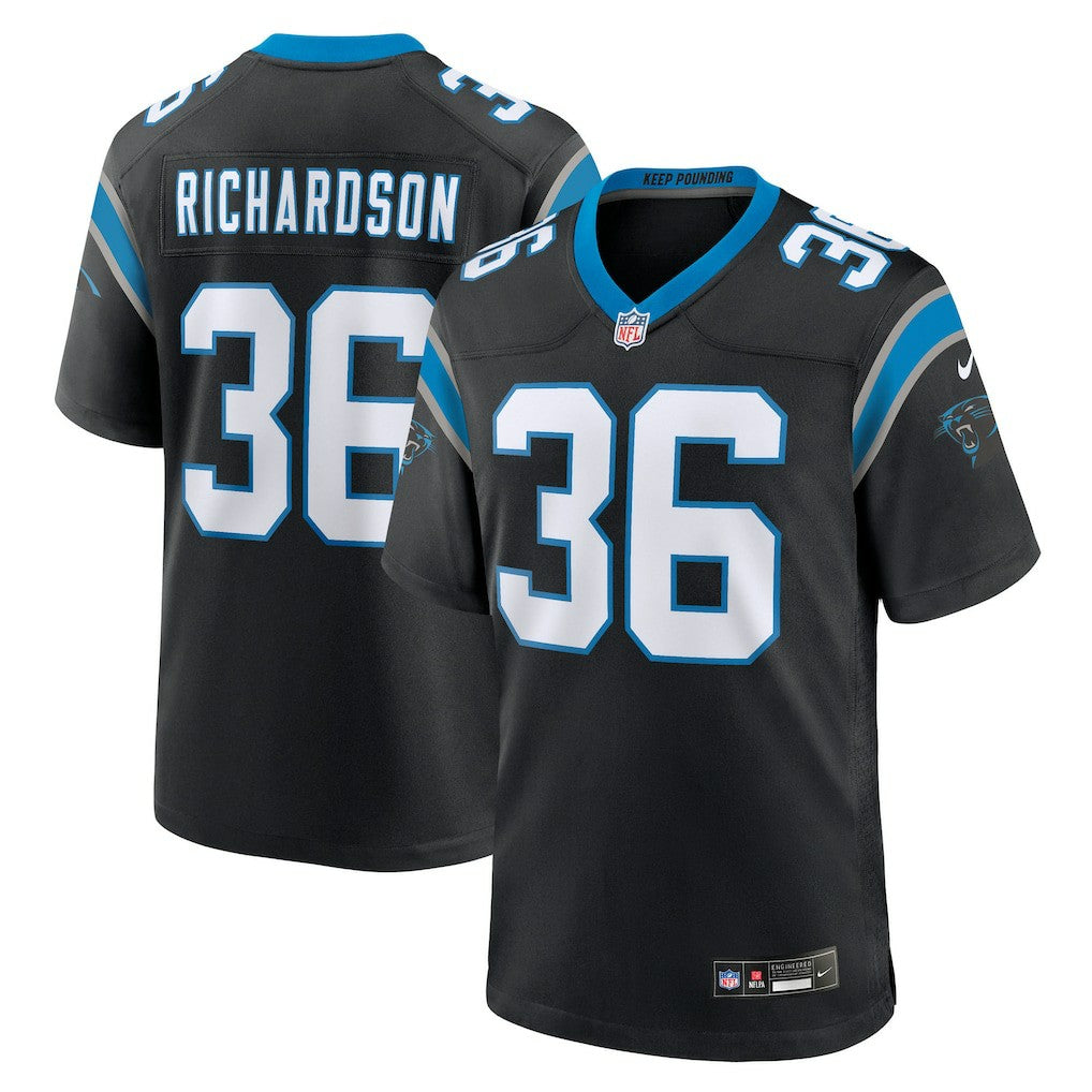 Demani Richardson  Team Game Jersey - Carolina Panthers