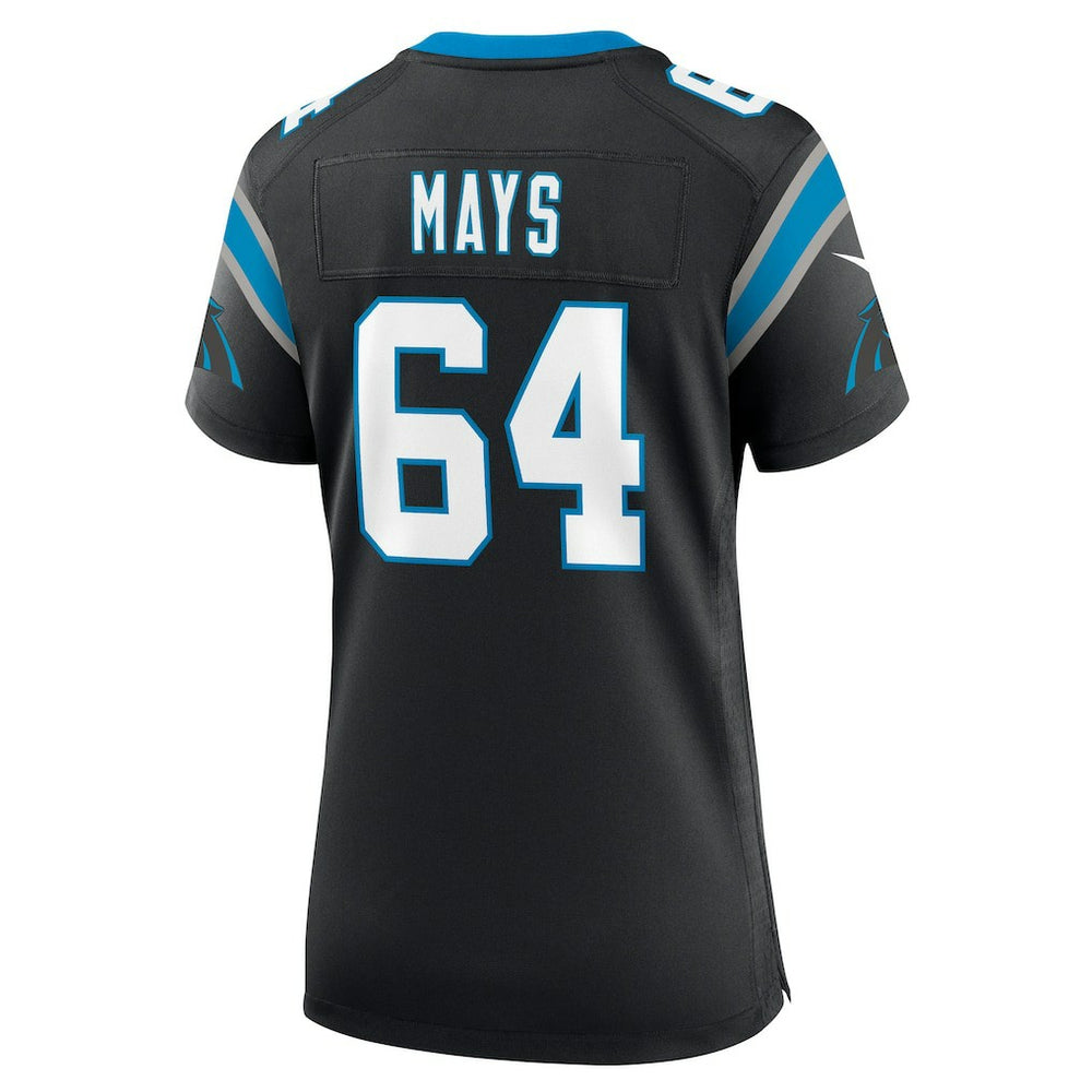 Cade Mays  Women's Team Game Jersey - Carolina Panthers