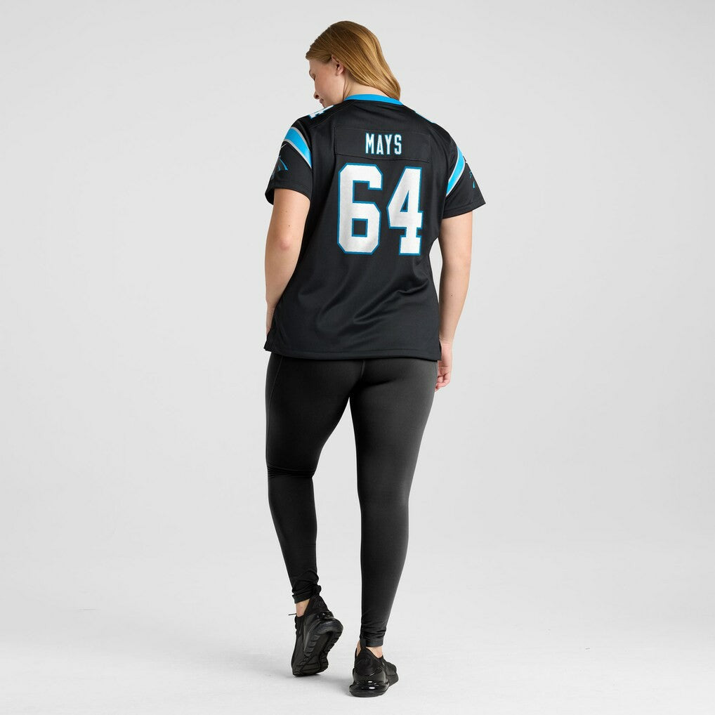 Cade Mays  Women's Team Game Jersey - Carolina Panthers