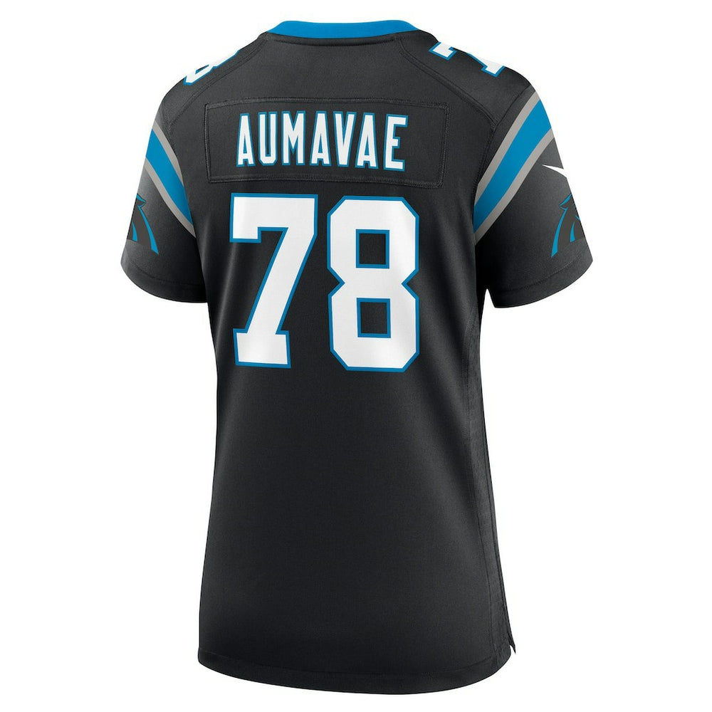 Popo Aumavae  Women's Team Game Jersey - Carolina Panthers