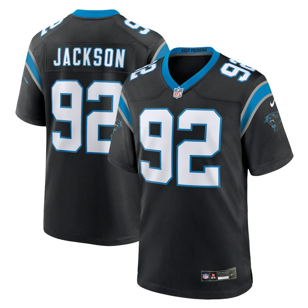 Cam Jackson  Team Game Jersey - Carolina Panthers