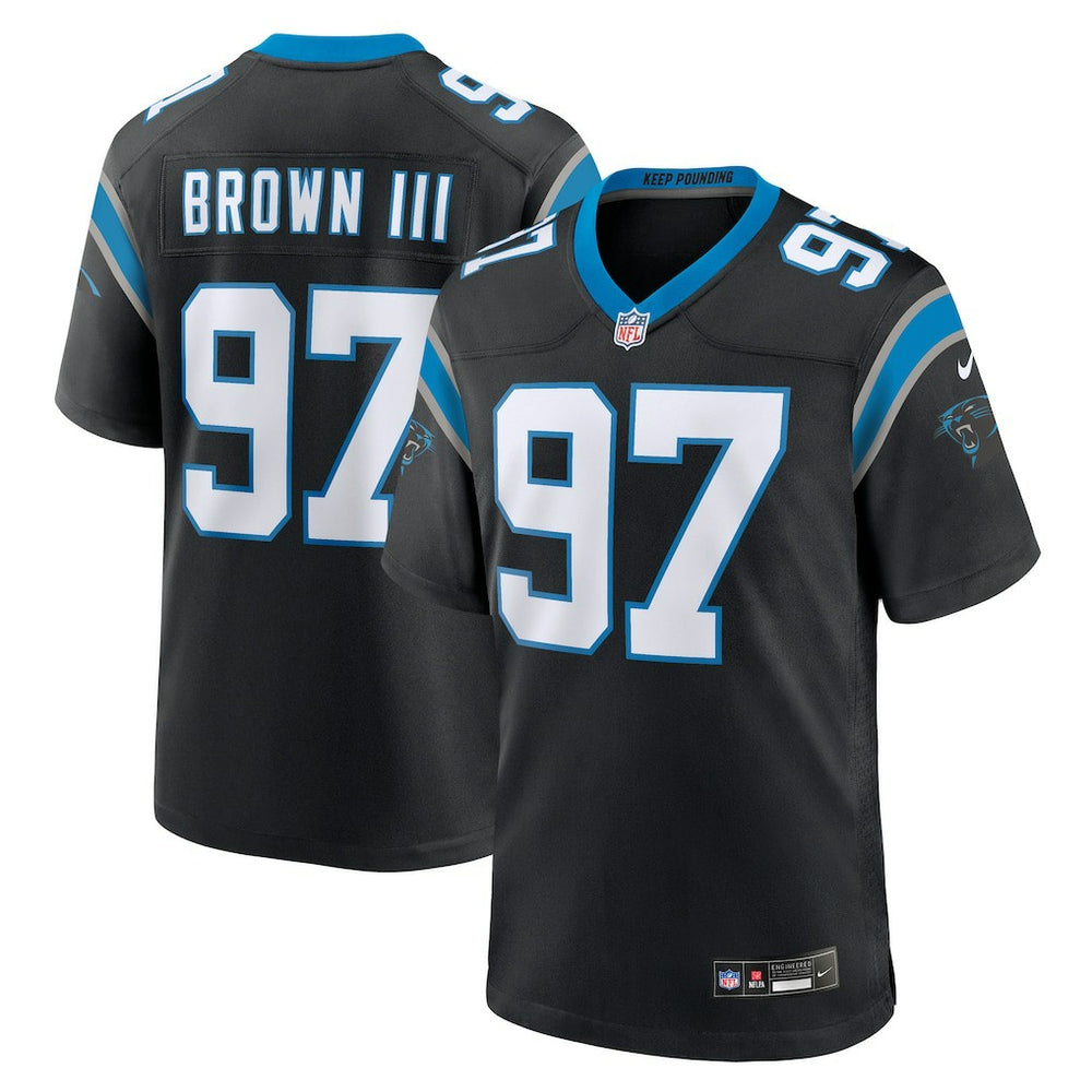 Bobby Brown III  Team Game Jersey - Carolina Panthers