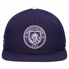 Manchester City Unisex Locale Snapback Hat -  Purple