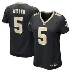 Kendre Miller  Women's Team Game Jersey - New Orleans Saints