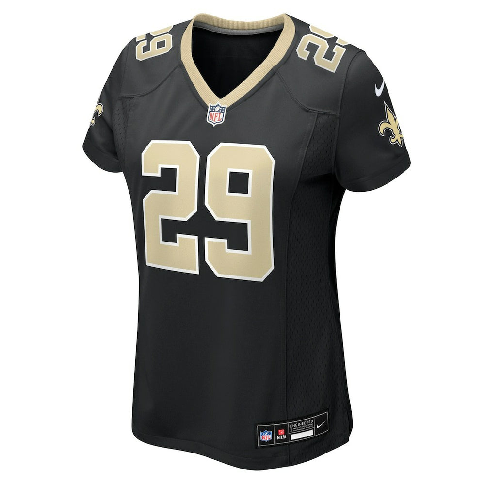 Quincy Riley  Women's Team Game Jersey - New Orleans Saints