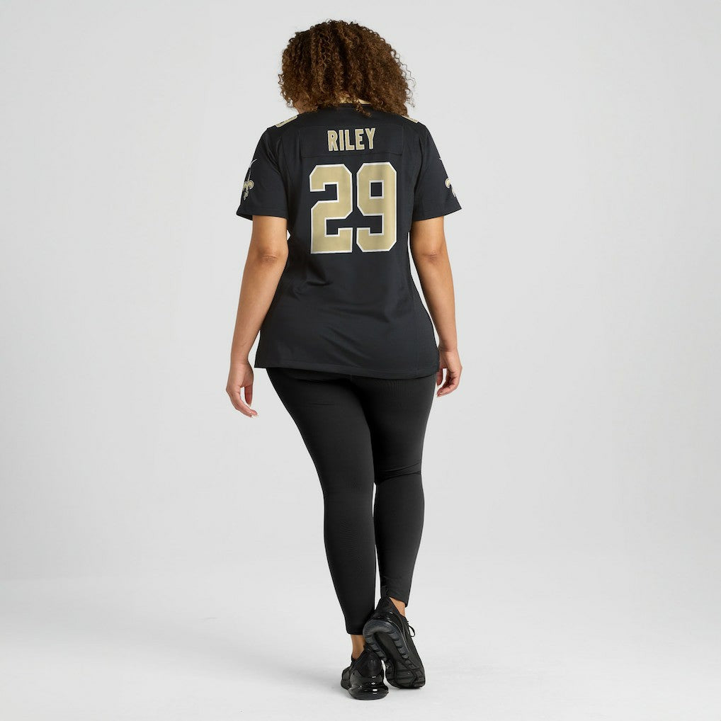 Quincy Riley  Women's Team Game Jersey - New Orleans Saints
