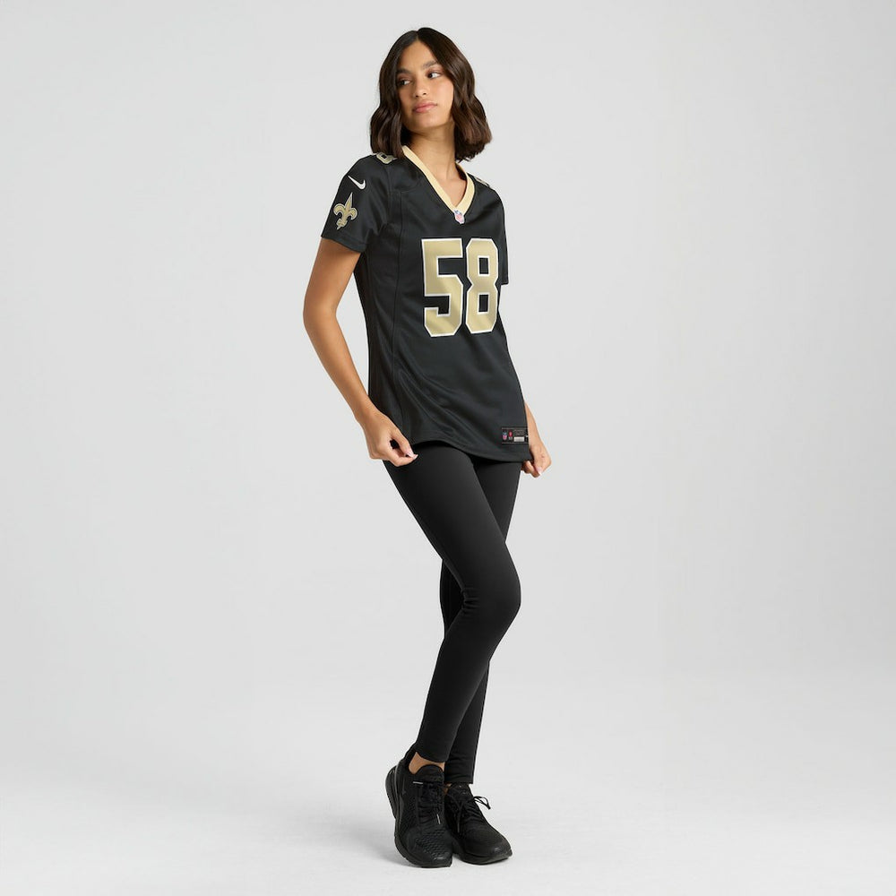 Chris Rumph II  Women's Team Game Jersey - New Orleans Saints