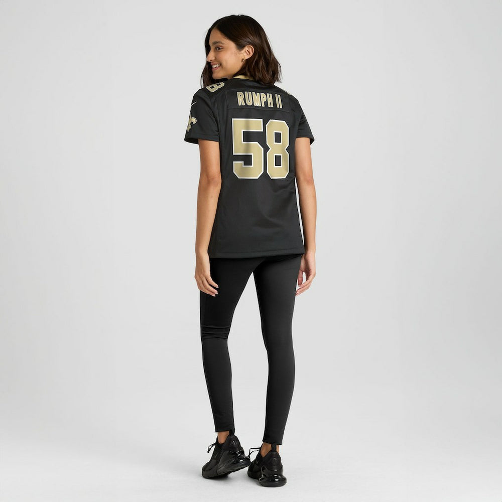 Chris Rumph II  Women's Team Game Jersey - New Orleans Saints