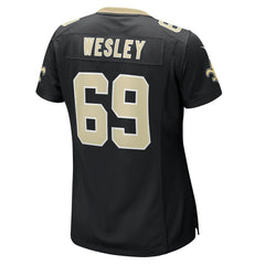 Barry Wesley  Women's Team Game Jersey - New Orleans Saints