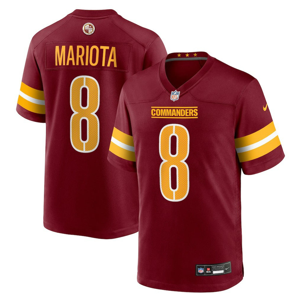 Marcus Mariota  Team Game Jersey - Washington Commanders