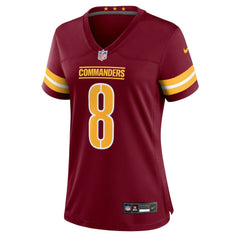 Marcus Mariota  Women's Team Game Jersey - Washington Commanders
