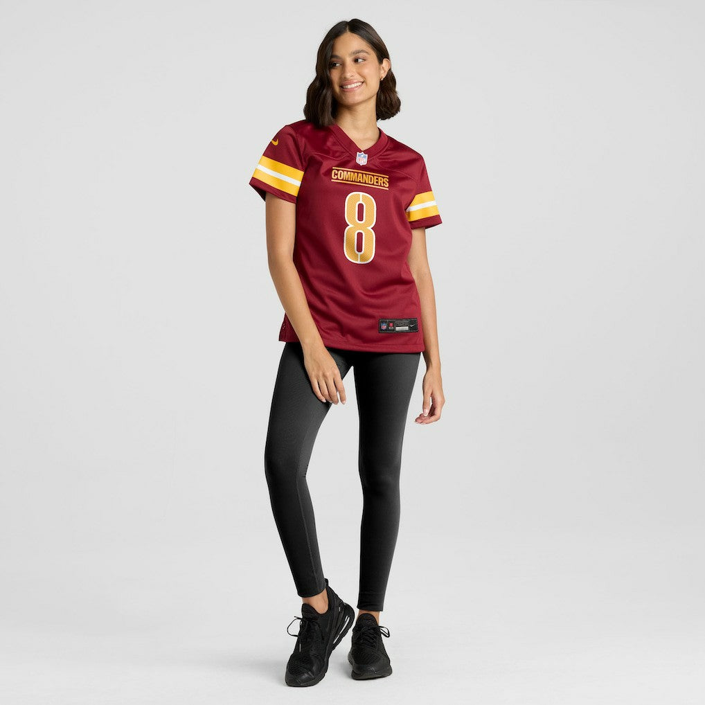 Marcus Mariota  Women's Team Game Jersey - Washington Commanders