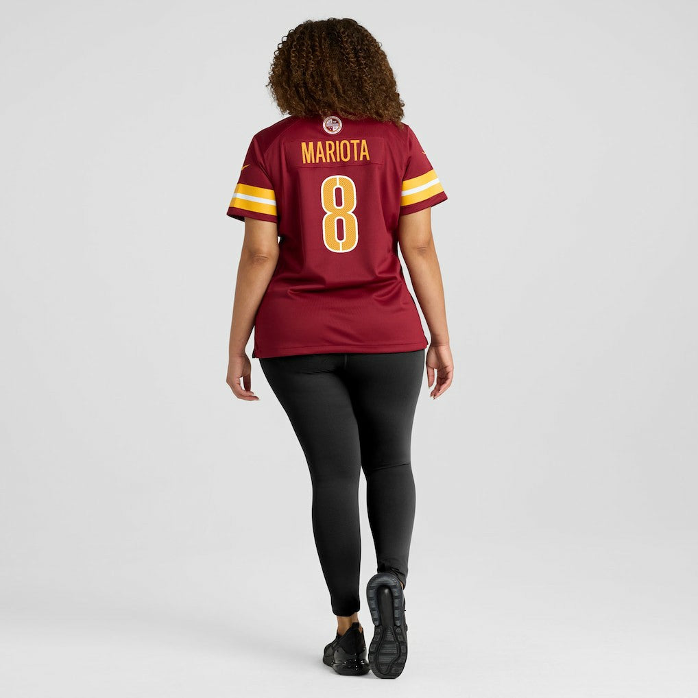 Marcus Mariota  Women's Team Game Jersey - Washington Commanders