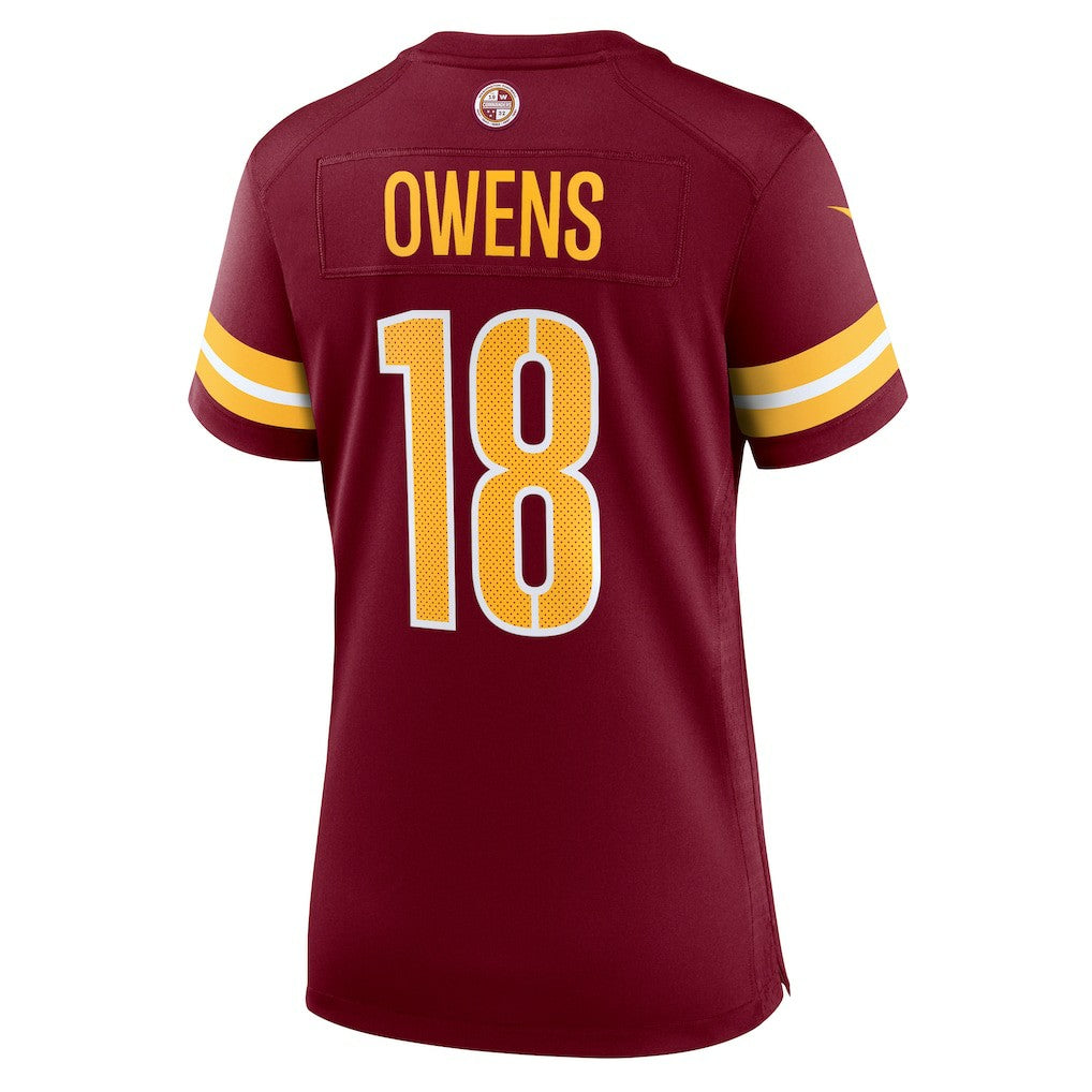 Tyler Owens  Women's Team Game Jersey - Washington Commanders