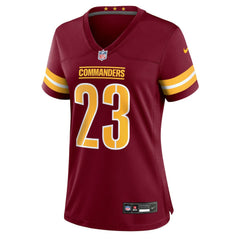 Trey Amos  Women's Team Game Jersey - Washington Commanders
