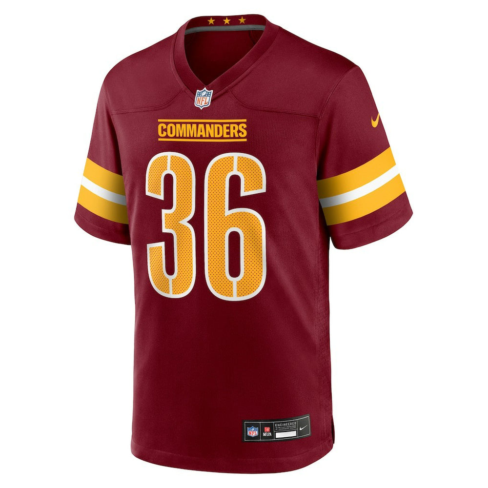 Chris Rodriguez Jr.  Team Game Jersey - Washington Commanders