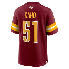 Ale Kaho  Team Game Jersey - Washington Commanders