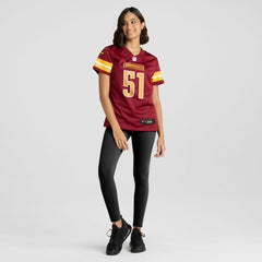 Ale Kaho  Women's Team Game Jersey - Washington Commanders