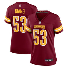 Lucas Niang  Women's Team Game Jersey - Washington Commanders