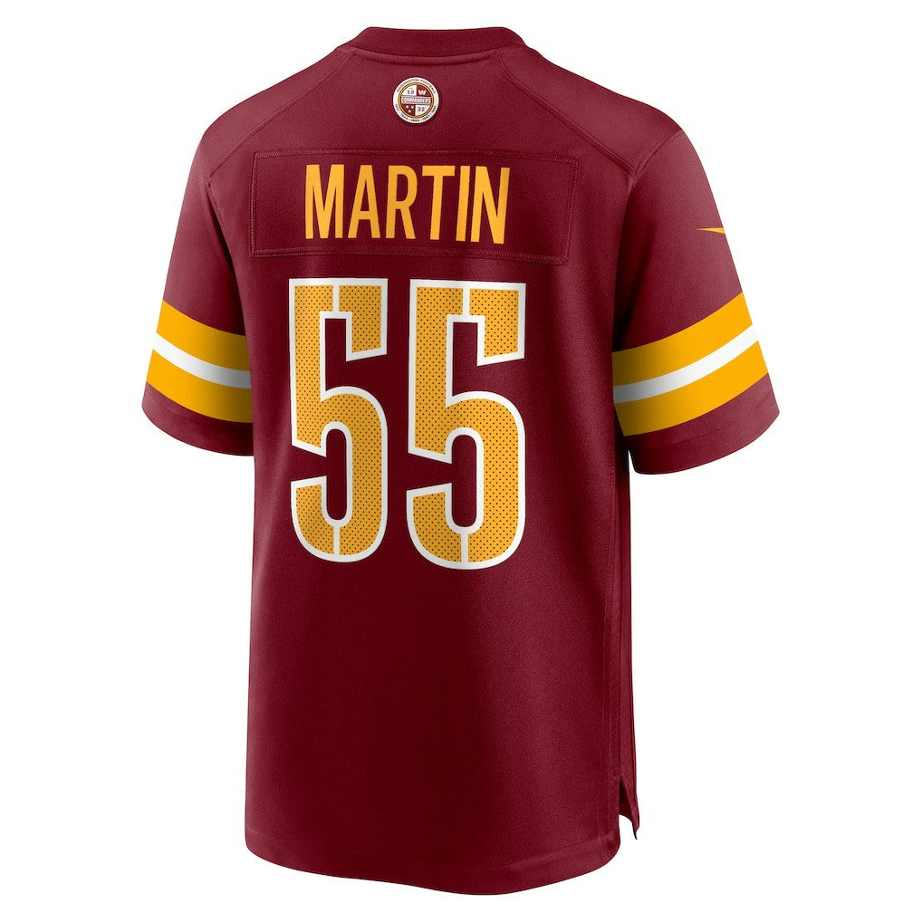 Jacob Martin  Team Game Jersey - Washington Commanders