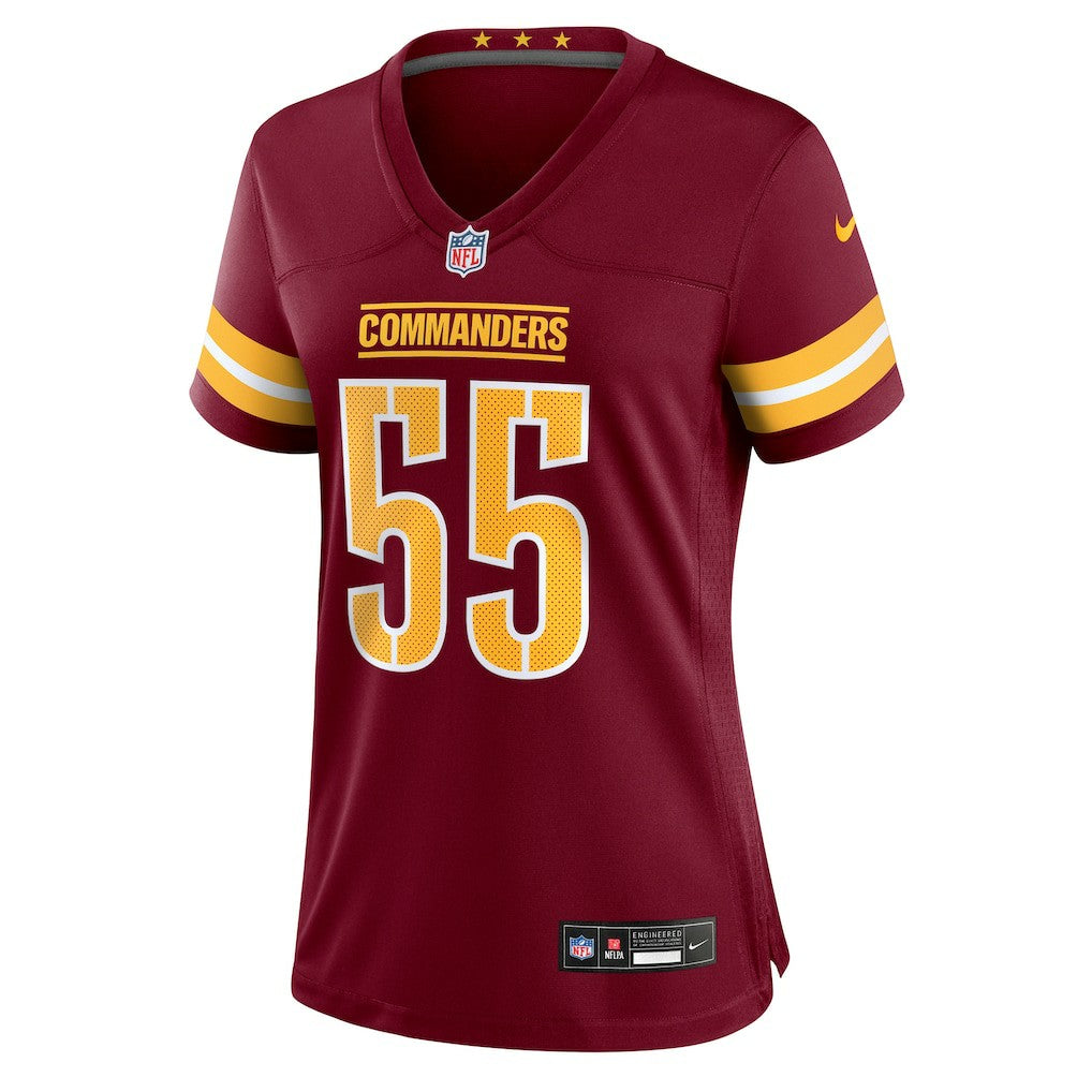 Jacob Martin  Women's Team Game Jersey - Washington Commanders