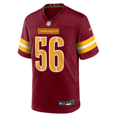 Kain Medrano  Team Game Jersey - Washington Commanders