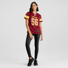 Kain Medrano  Women's Team Game Jersey - Washington Commanders