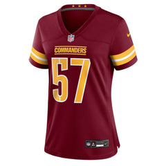 Nick Bellore  Women's Team Game Jersey - Washington Commanders