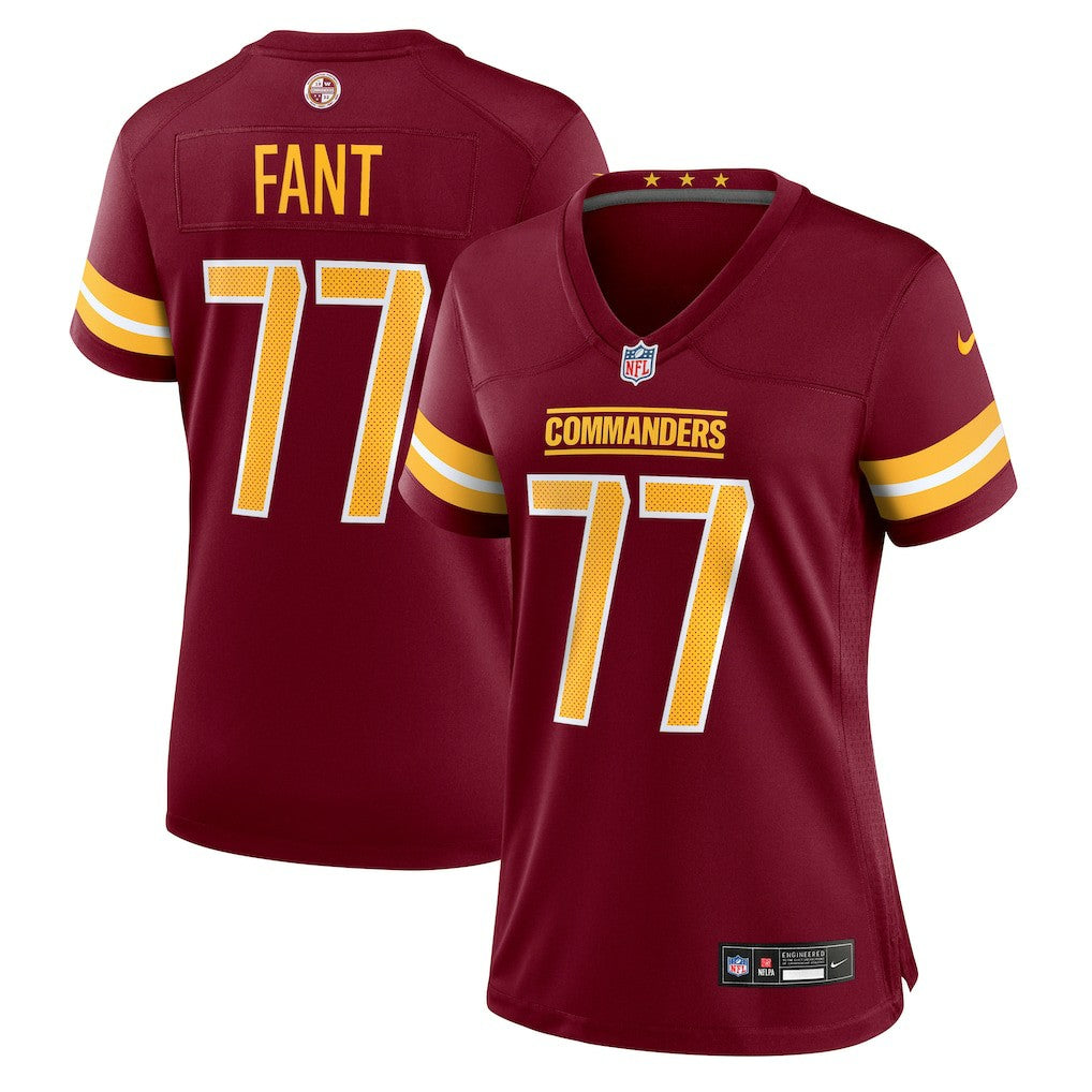 George Fant  Women's Team Game Jersey - Washington Commanders