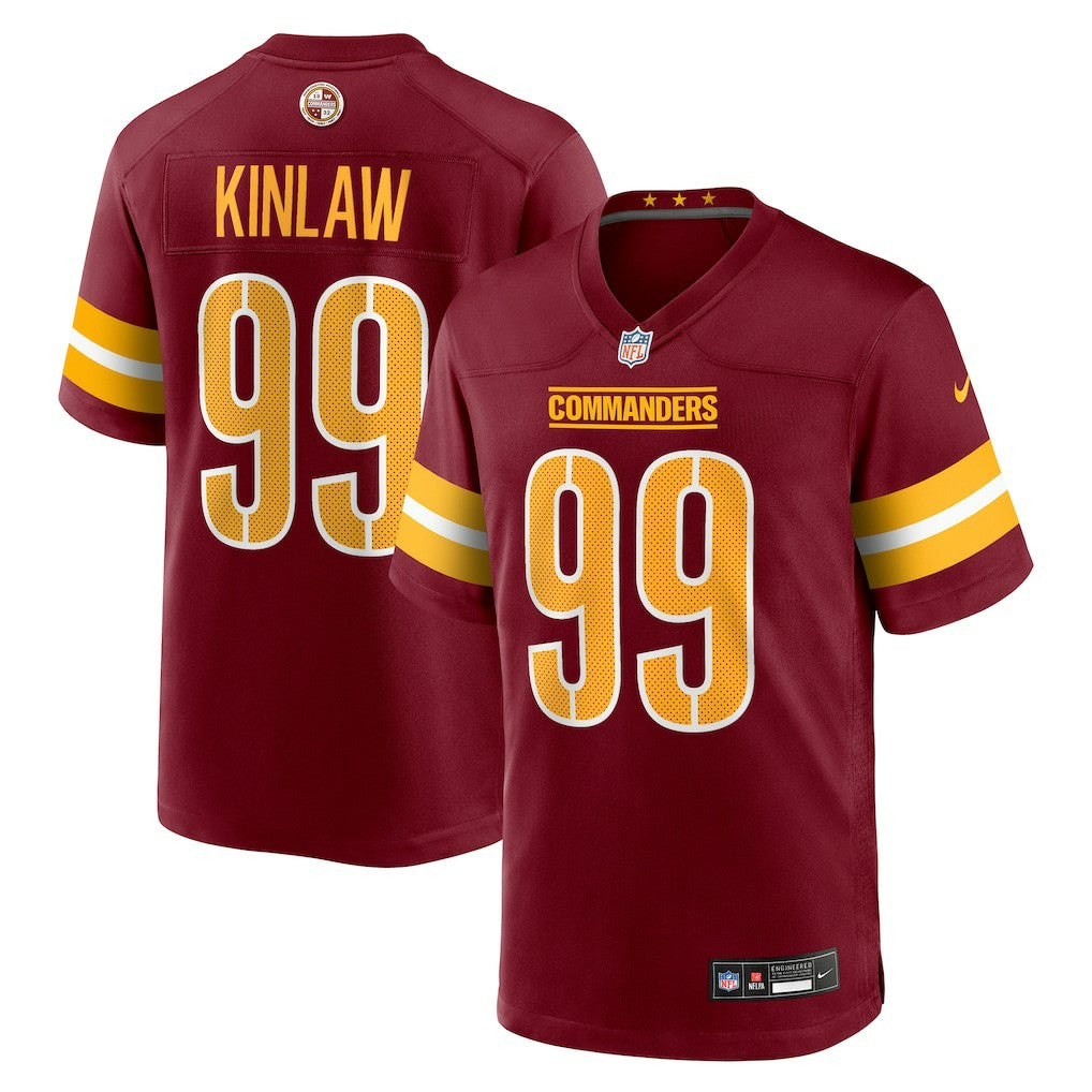 Javon Kinlaw  Team Game Jersey - Washington Commanders