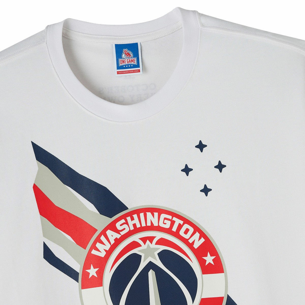 NBA Washington Wizards OVO x NBA Heavyweight T-Shirt
