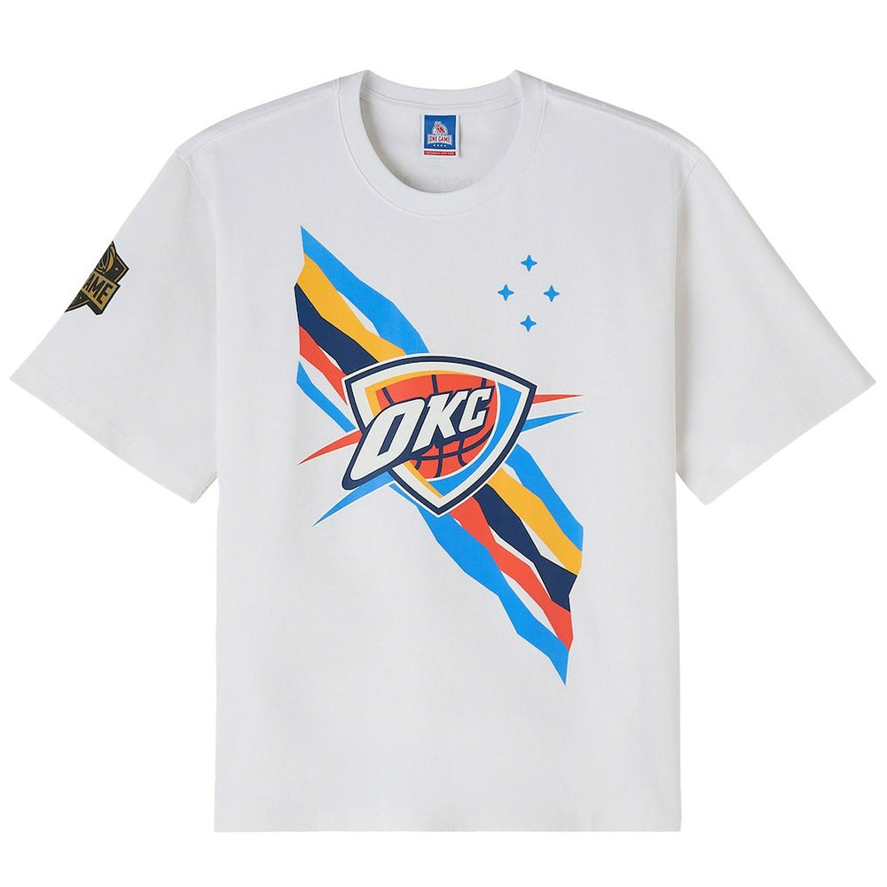 NBA Oklahoma City Thunder OVO x NBA Heavyweight T-Shirt