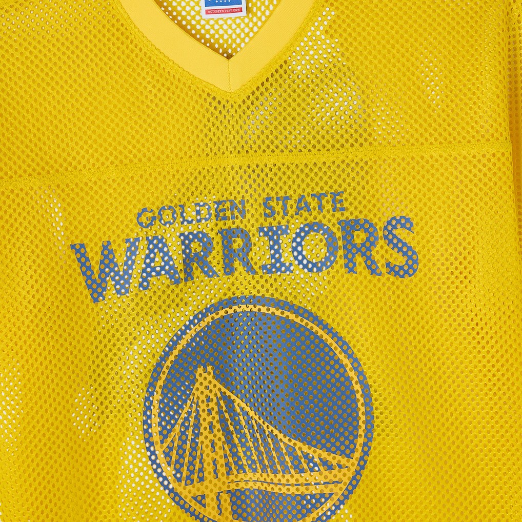 NBA Golden State Warriors OVO x NBA Mesh Football Fashion Jersey sale
