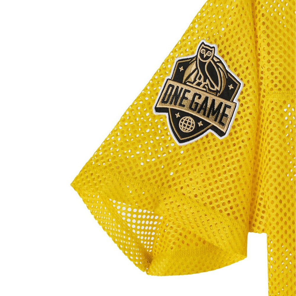 NBA Golden State Warriors OVO x NBA Mesh Football Fashion Jersey sale