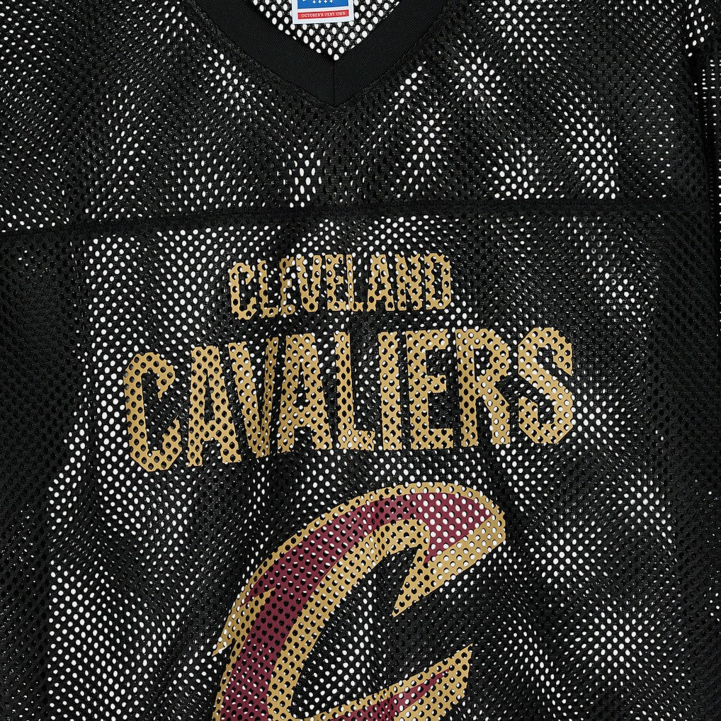 NBA Cleveland Cavaliers OVO x NBA Mesh Football Fashion Jersey sale