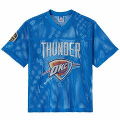 NBA Oklahoma City Thunder OVO x NBA Mesh Football Fashion Jersey