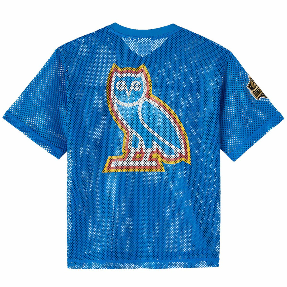 NBA Oklahoma City Thunder OVO x NBA Mesh Football Fashion Jersey