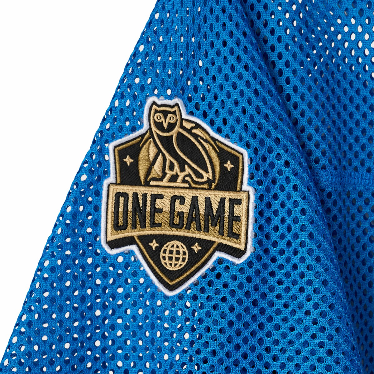 NBA Oklahoma City Thunder OVO x NBA Mesh Football Fashion Jersey