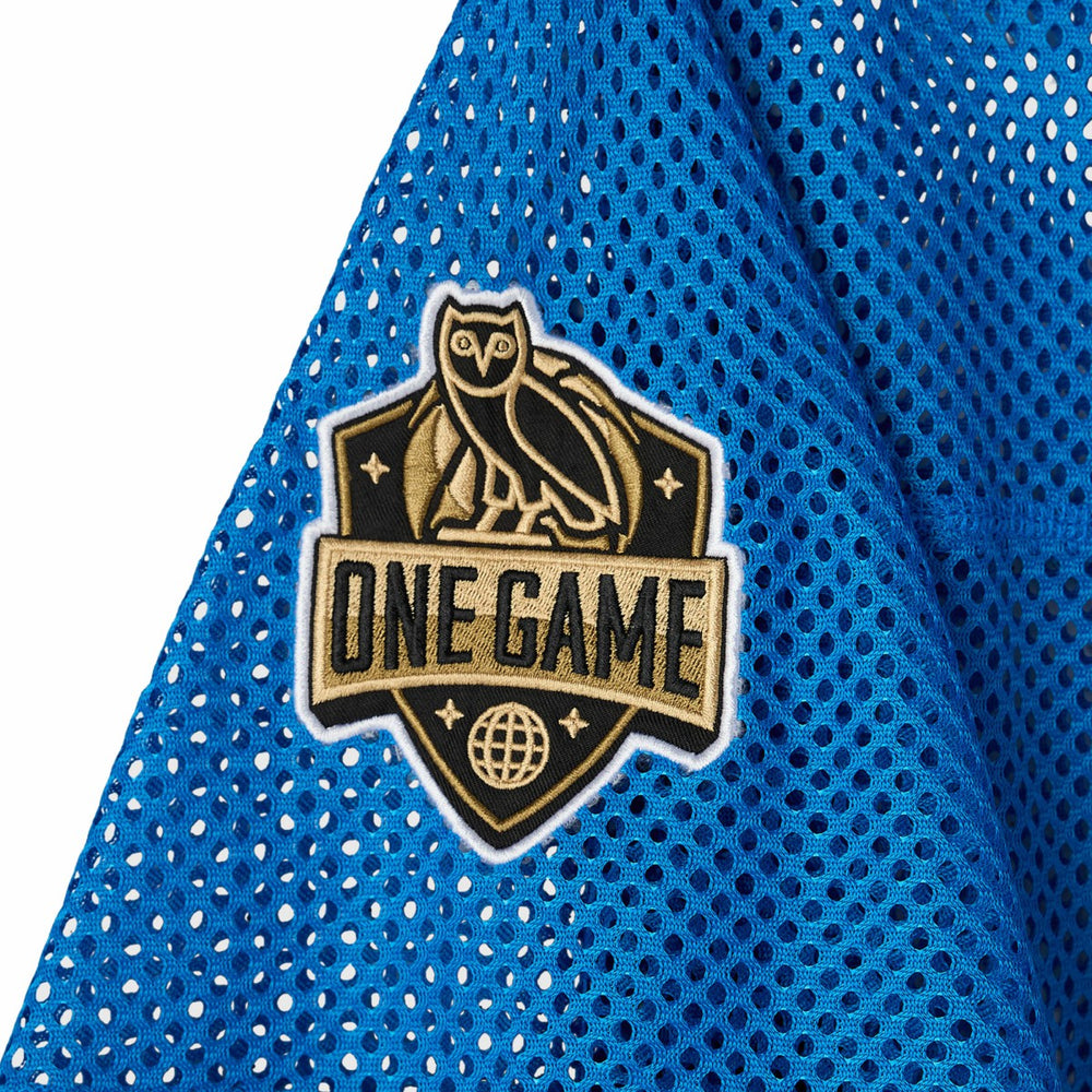 NBA Oklahoma City Thunder OVO x NBA Mesh Football Fashion Jersey