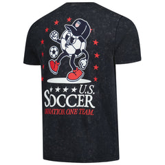 USMNT New Era Old School Sport Washed T-Shirt - New Era Navy