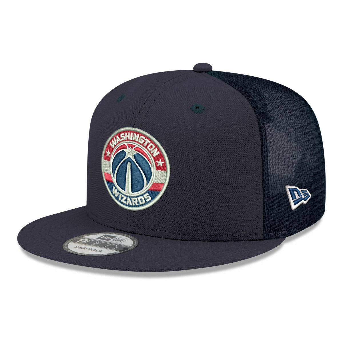 NBA Washington Wizards Core Logo Meshback 9FIFTY Snapback Hat