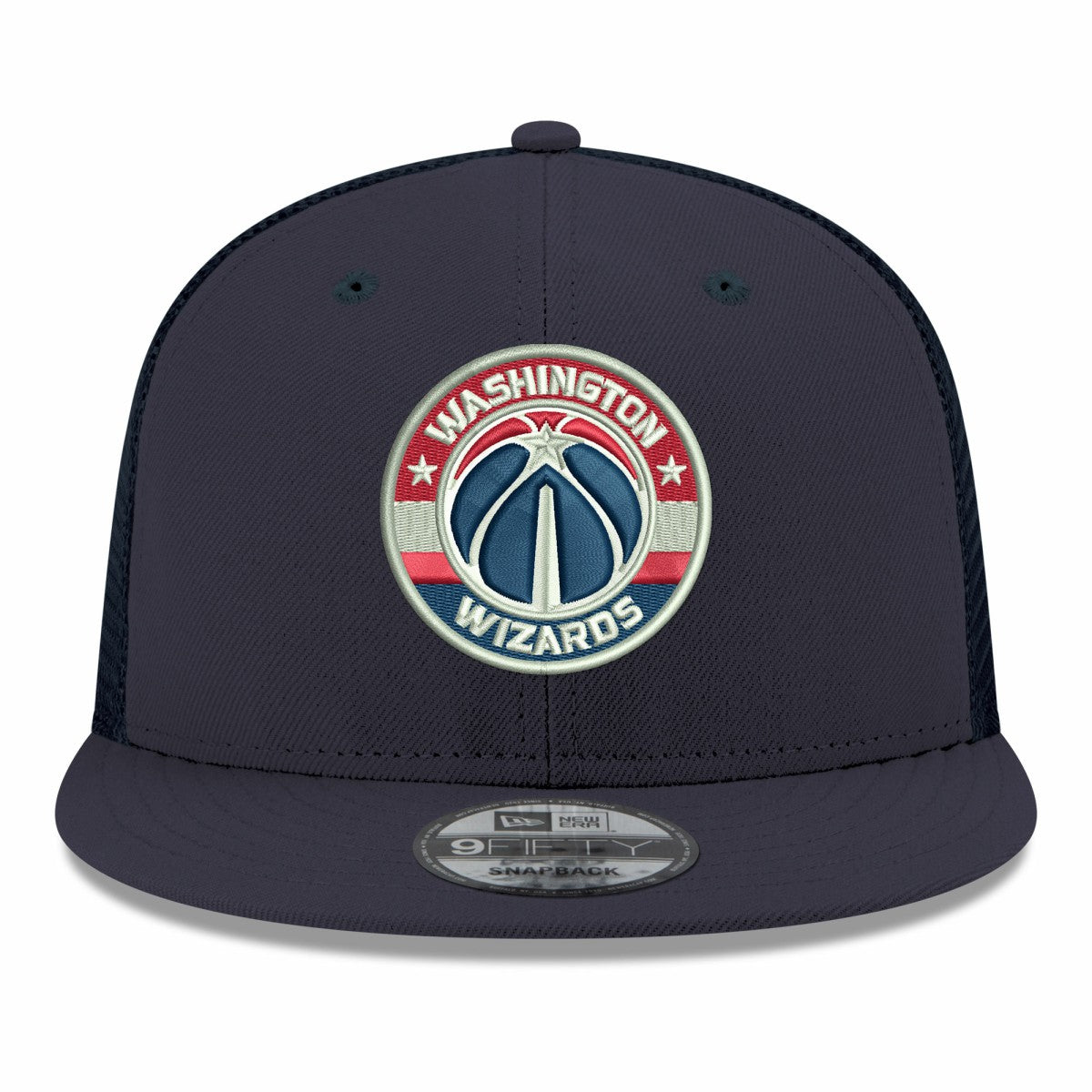NBA Washington Wizards Core Logo Meshback 9FIFTY Snapback Hat