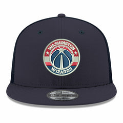 NBA Washington Wizards Core Logo Meshback 9FIFTY Snapback Hat