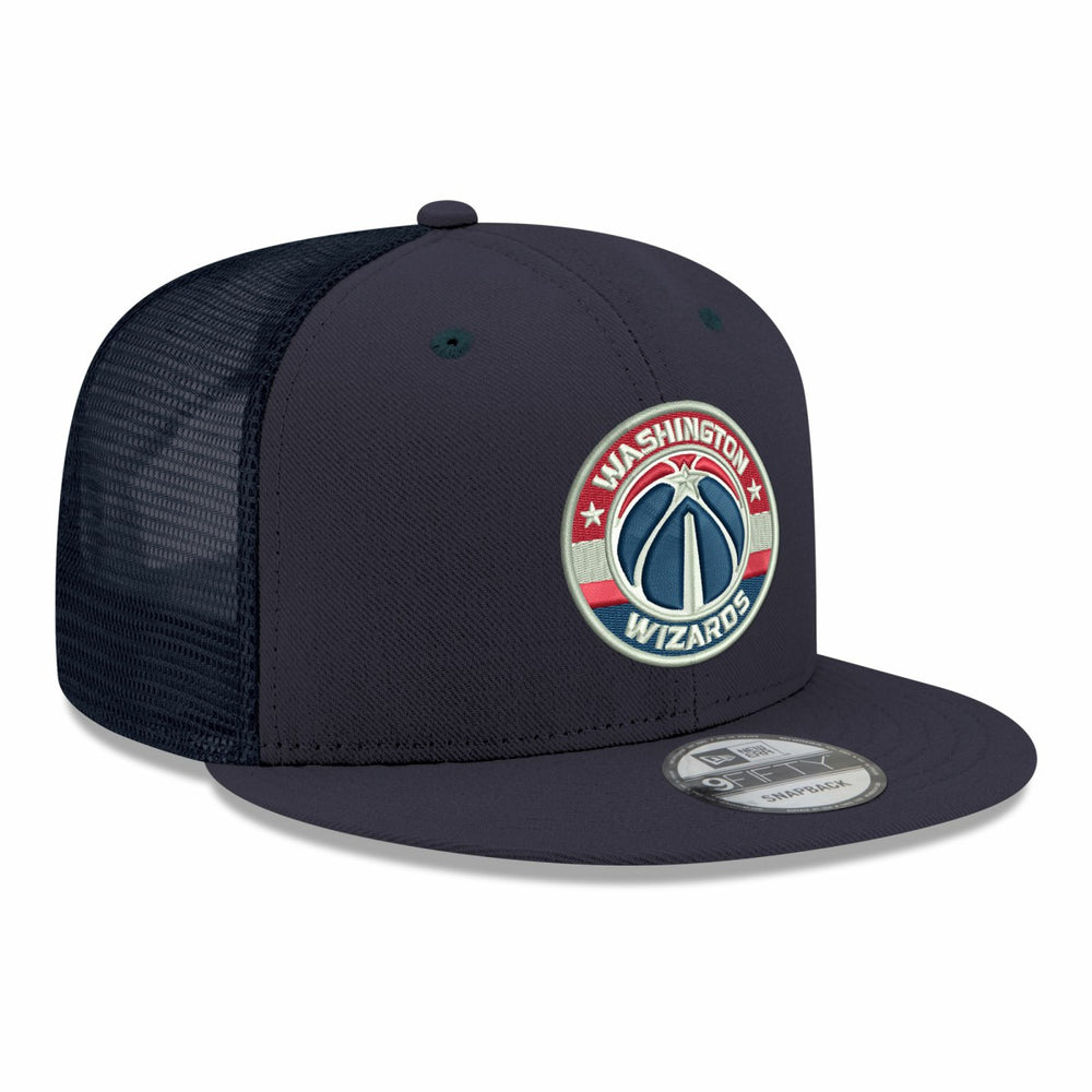 NBA Washington Wizards Core Logo Meshback 9FIFTY Snapback Hat